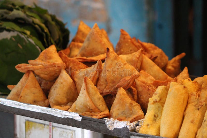 ЕДА SAMOSA стоковая фотография ЕДА SAMOSA стоковая фотография