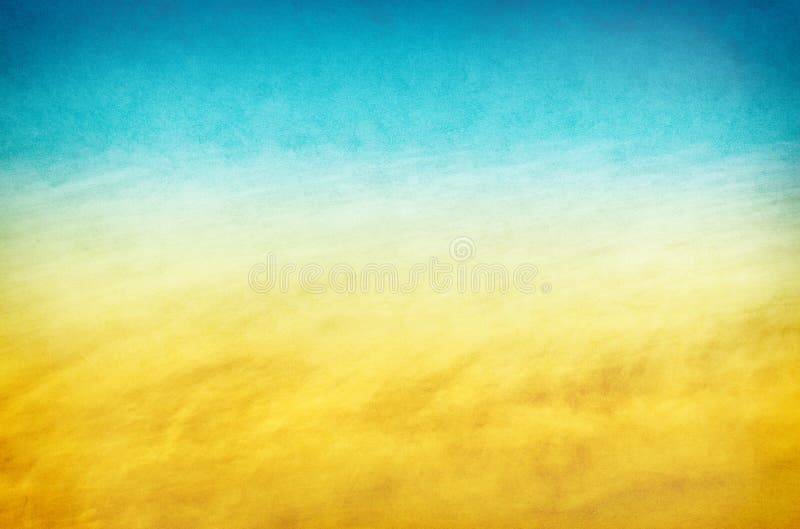 An abstraction of flowing surf and waves with a yellow to blue gradient. Images displays a pleasing paper grain and texture at 100 percent. An abstraction of flowing surf and waves with a yellow to blue gradient. Images displays a pleasing paper grain and texture at 100 percent.