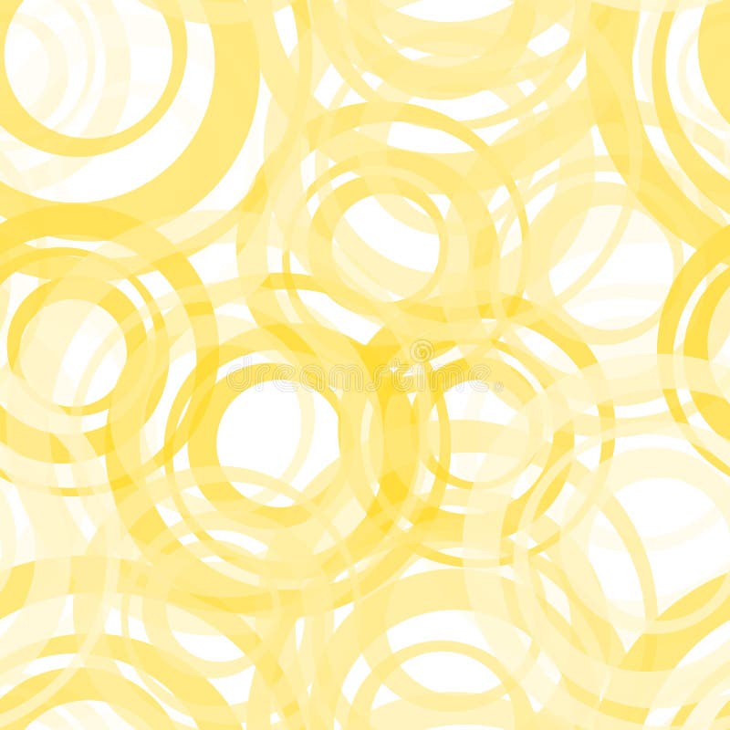 Vector illustration of Seamless Yellow Ring Pattern. Vector illustration of Seamless Yellow Ring Pattern