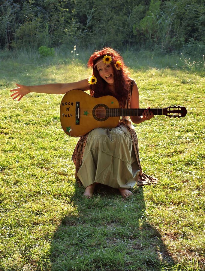 Женщина Hippie Женщина Hippie