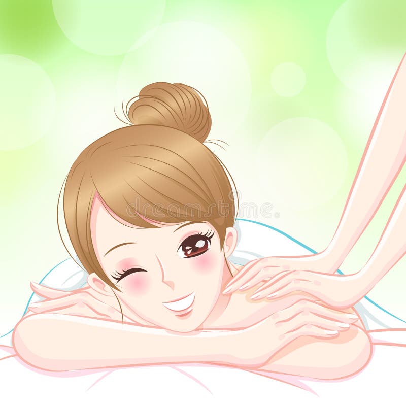 Freundin Scheide Cartoon Massage