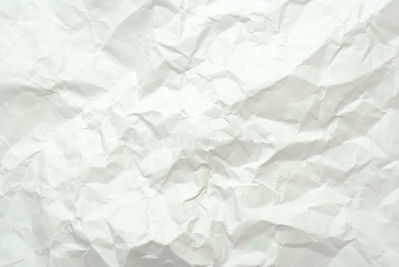 White background- crushed paper photo. White background- crushed paper photo