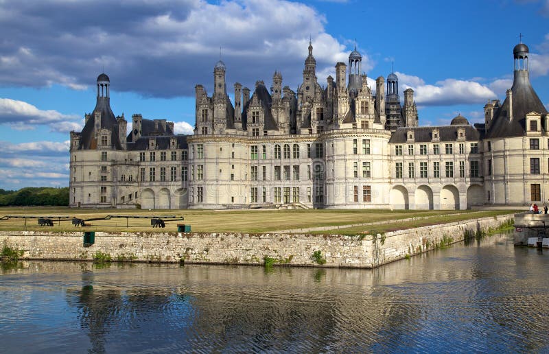 Замок de Chambord, Loire Valley, франция стоковое фото Замок de Chambord, Loire Valley, франция стоковое фото