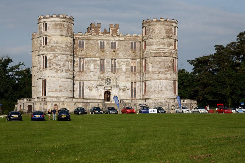 Замок восточный Дорсет Lulworth Англия стоковые изображения