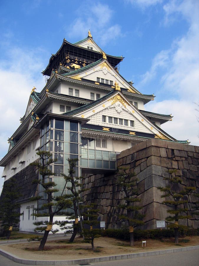 замок япония osaka стоковое фото rf замок япония osaka стоковое фото rf