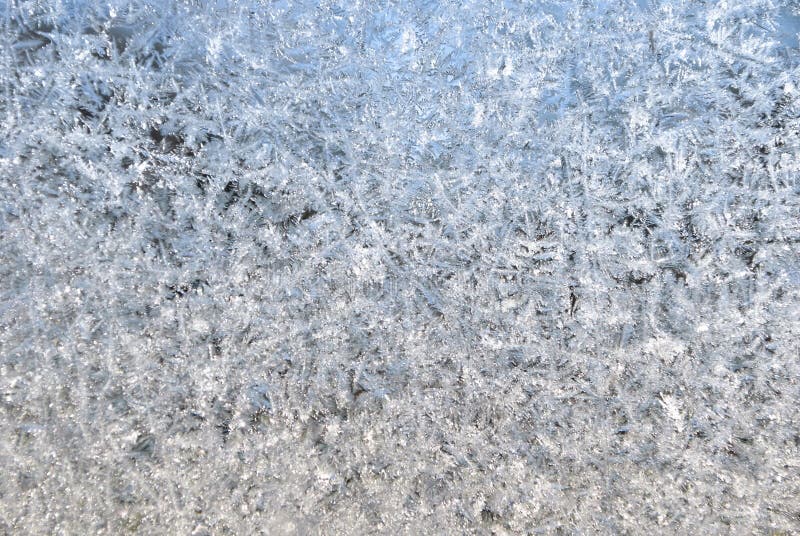 Texture of patterns on frozen window glass. Texture of patterns on frozen window glass
