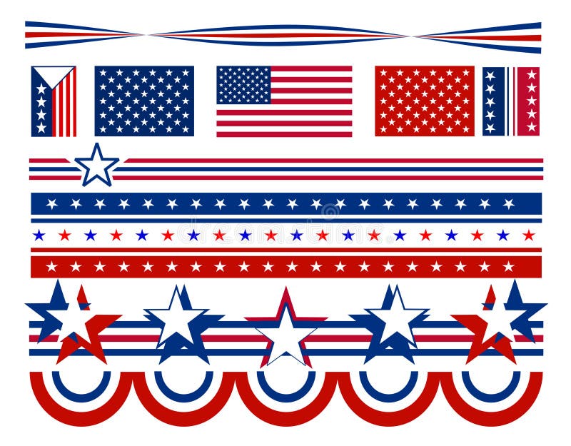 запирает патриотические звезды США иллюстрация вектора запирает патриотические звезды США иллюстрация вектора