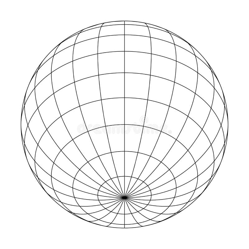 Заройте решетку глобуса планеты меридианов и параллелей, или широту и ...