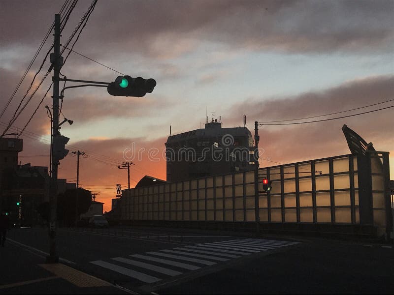 Заход солнца стоковое фото Заход солнца стоковое фото