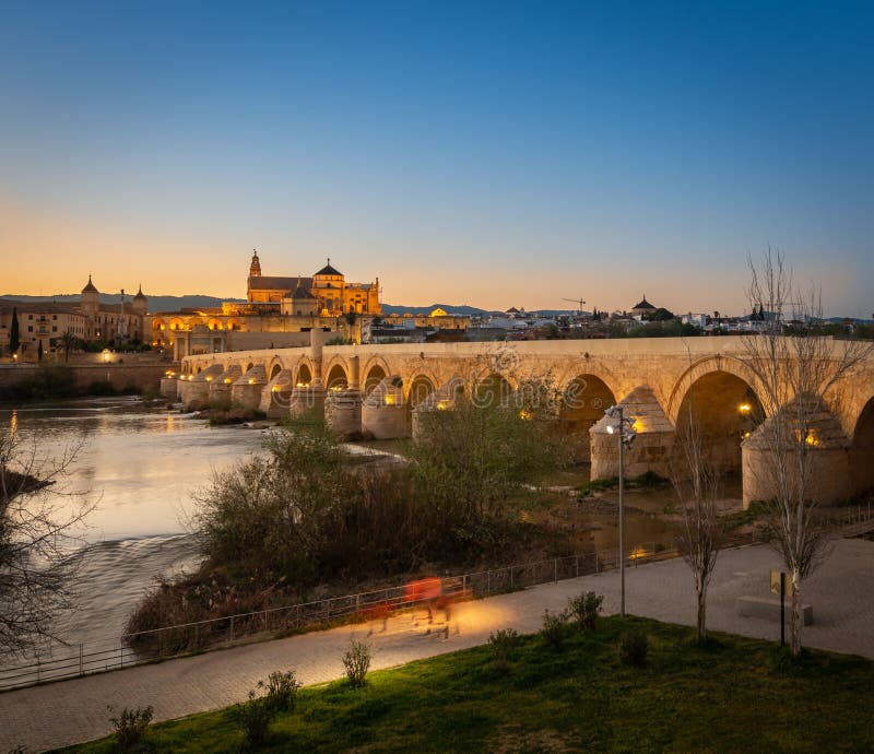 Заход солнца в Cordoba стоковая фотография Заход солнца в Cordoba стоковая фотография