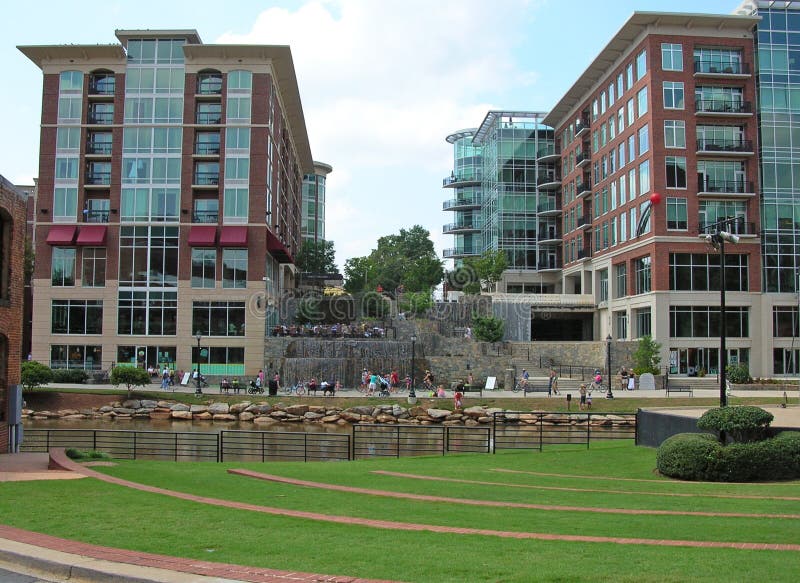 здания greenville самомоднейший стоковая фотография здания greenville самомоднейший стоковая фотография