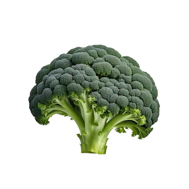 Ripe green broccoli isolated. Fresh vegetable. Healthy eating, vegetarian diet, organic food. Ripe green broccoli isolated. Fresh vegetable. Healthy eating, vegetarian diet, organic food.