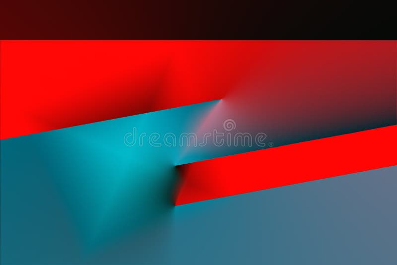 Зеленый и красный, конспект, примитивный, предпосылка 3d бесплатная иллюстрация Зеленый и красный, конспект, примитивный, предпосылка 3d бесплатная иллюстрация
