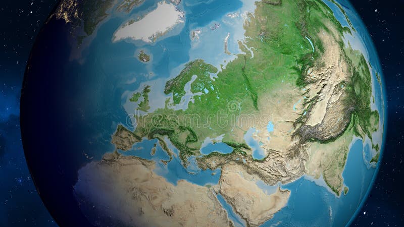 земной шар, сосредоточенный на беларусе. спутниковая карта бесплатная иллюстрация