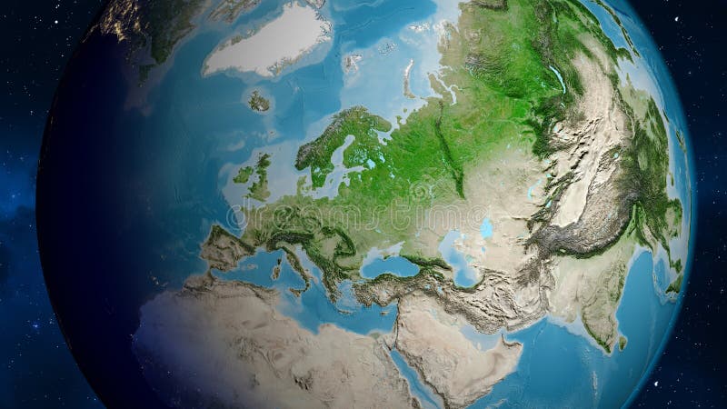 земной шар, сосредоточенный на беларусе. спутниковая карта бесплатная иллюстрация