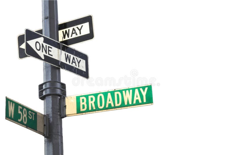 знак broadway стоковая фотография rf знак broadway стоковая фотография rf