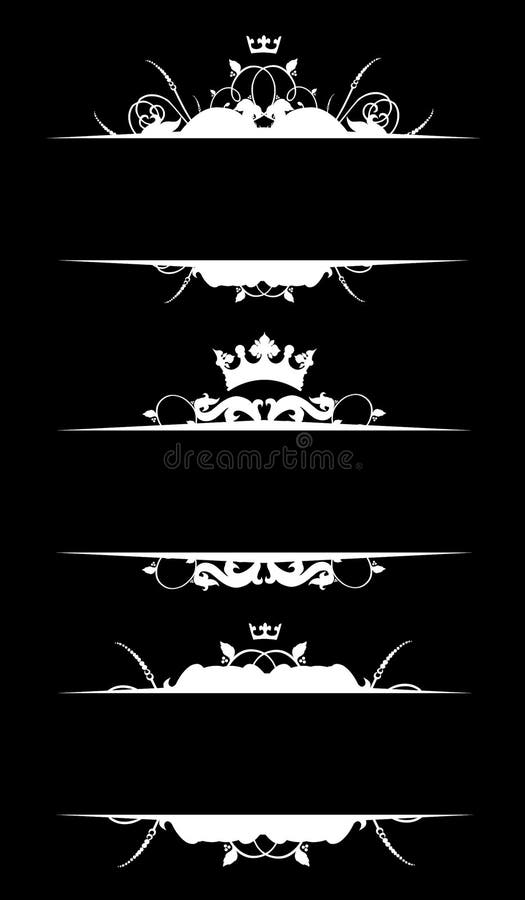 знамена иллюстрация вектора. иллюстрации насчитывающей украшение - 3517613