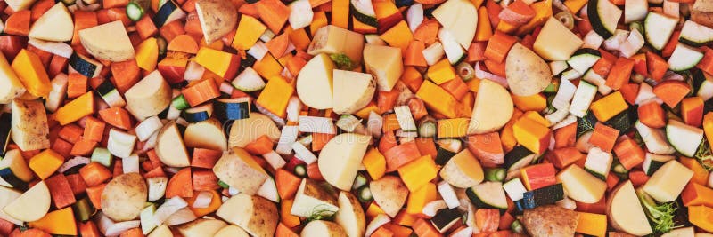 Знамя, серии красочного свежего и сырцового прерванного или cutted vegetab стоковые изображения rf Знамя, серии красочного свежего и сырцового прерванного или cutted vegetab стоковые изображения rf