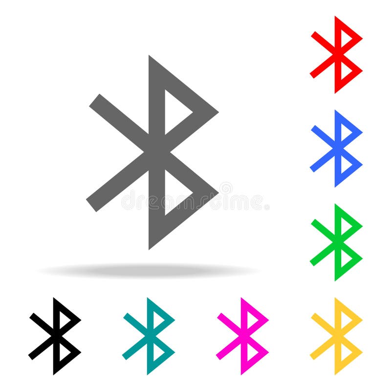 Значок Bluetooth Дизайн знака Элементы в multi покрашенных значках для передвижных apps концепции и сети Значки для дизайна вебса бесплатная иллюстрация Значок Bluetooth Дизайн знака Элементы в multi покрашенных значках для передвижных apps концепции и сети Значки для дизайна вебса бесплатная иллюстрация