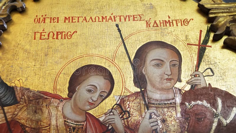 Значок в церков вероисповедания веры Кипра стоковое изображение