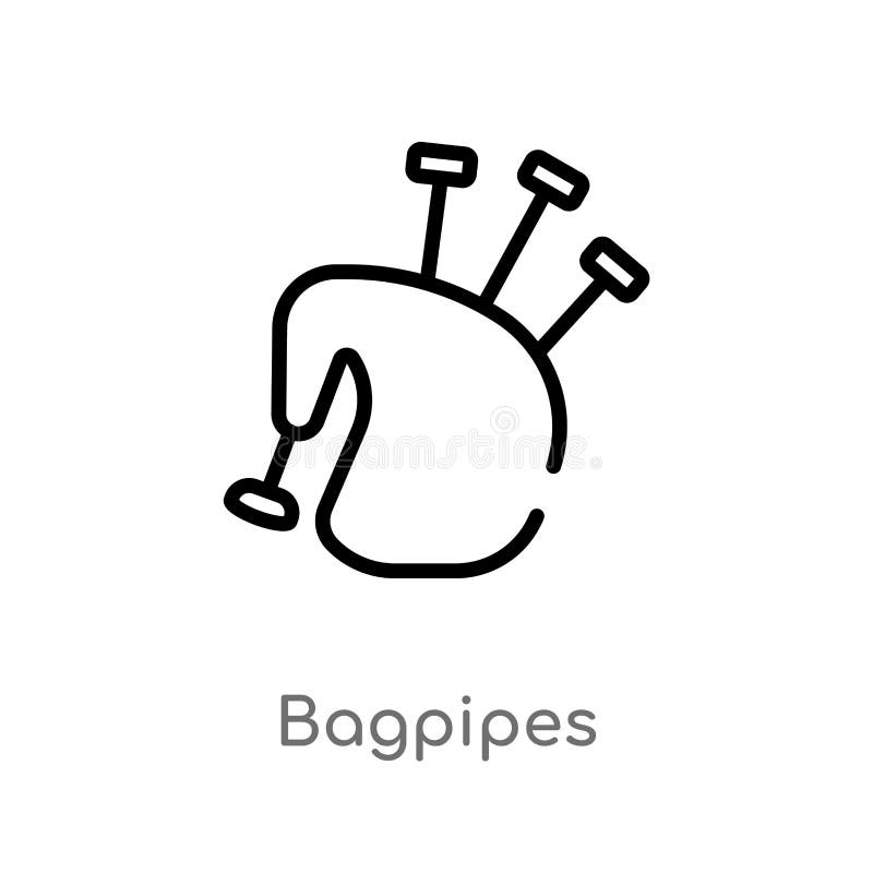 значок вектора волынок плана r editable волынки хода вектора иллюстрация вектора значок вектора волынок плана r editable волынки хода вектора иллюстрация вектора