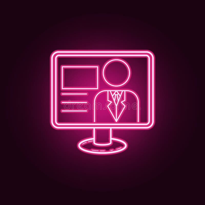 Значок вручителя ТВ Элементы средств массовой информации в неоновых значках стиля Простой значок для вебсайтов, веб-дизайн, мобил бесплатная иллюстрация Значок вручителя ТВ Элементы средств массовой информации в неоновых значках стиля Простой значок для вебсайтов, веб-дизайн, мобил бесплатная иллюстрация