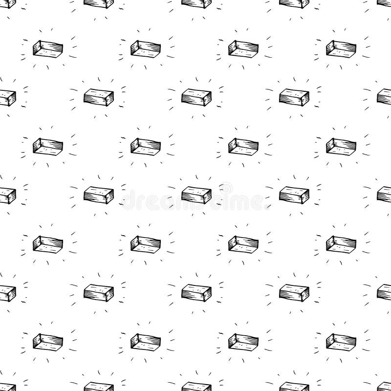 Значок кирпича doodle безшовной картины Handdrawn r Символ знака r o бесплатная иллюстрация Значок кирпича doodle безшовной картины Handdrawn r Символ знака r o бесплатная иллюстрация