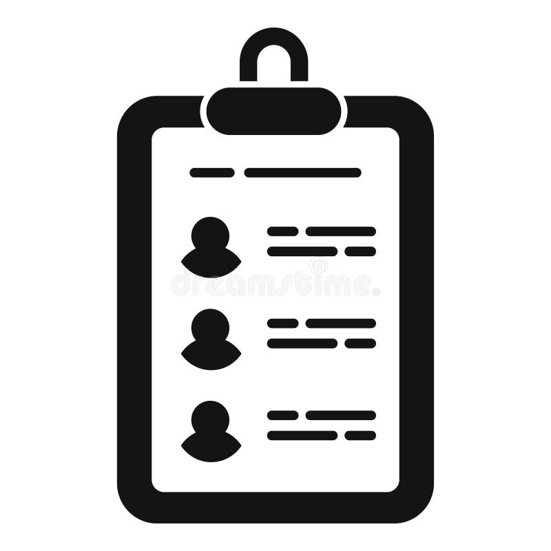 значок назначения буфера обмена простой вектор. seo цифровой иллюстрация вектора