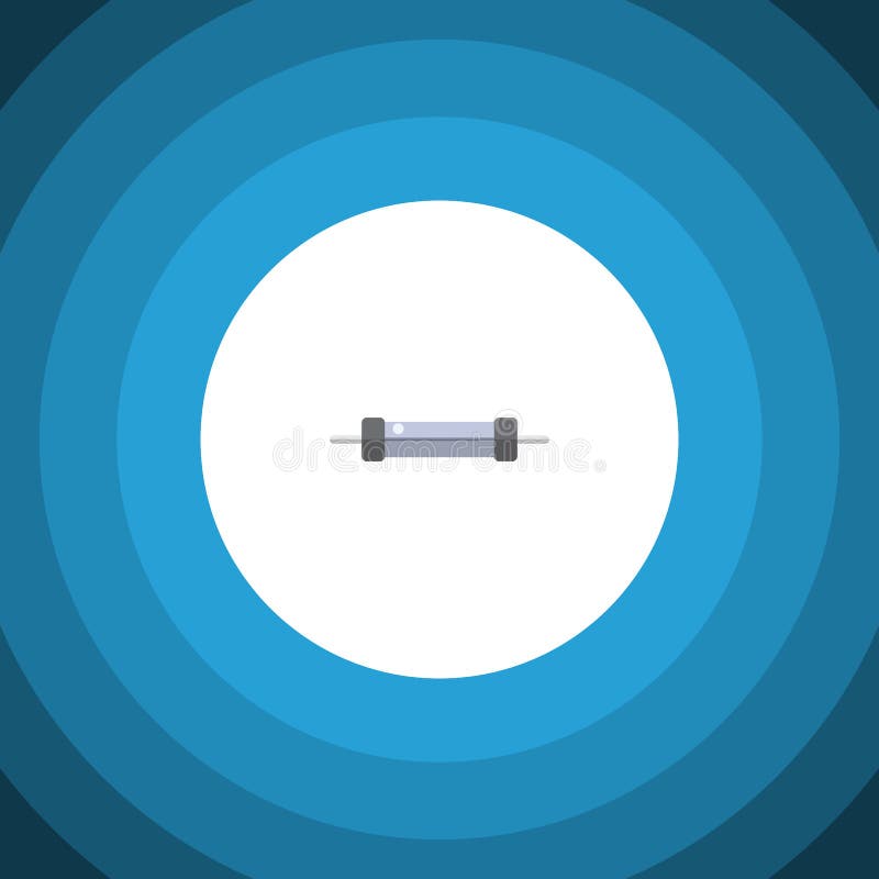 Значок сопротивления плоский Иллюстрация вектора - иллюстрации ...