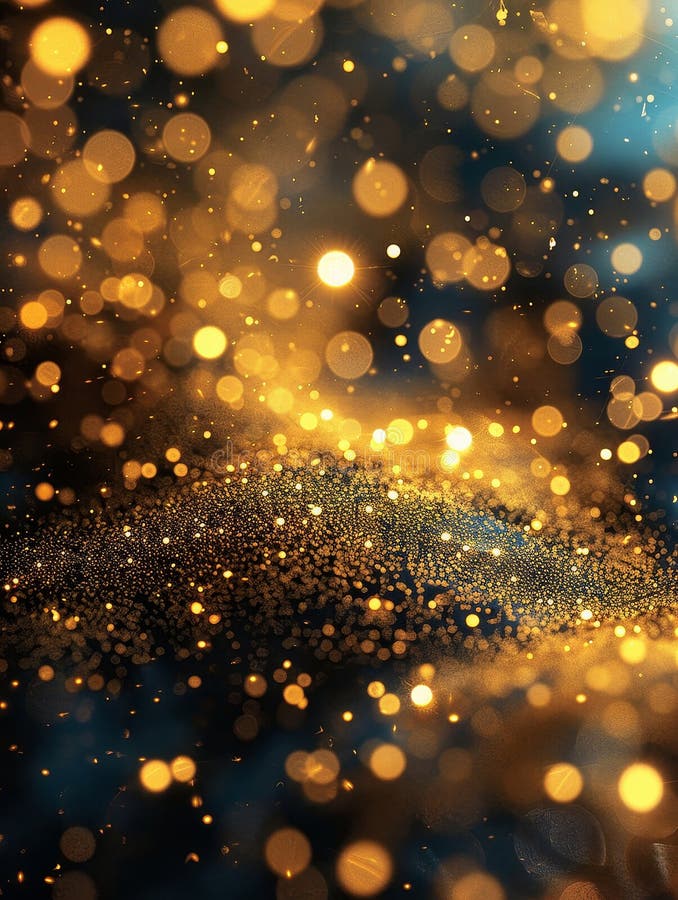 золото и белый сверкает bokeh цифровой фоновый наложение для photoshop роскошные фото редактирование изображение высокого разрешен иллюстрация штока