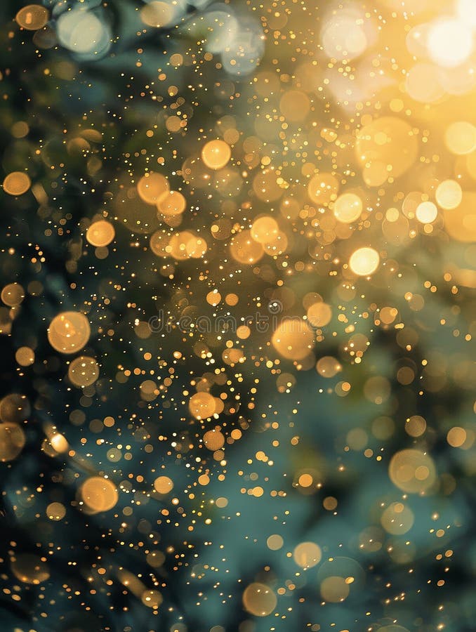 золото и белый сверкает bokeh цифровой фоновый наложение для photoshop роскошные фото редактирование изображение высокого разрешен бесплатная иллюстрация