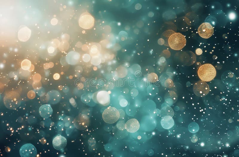 золото и белый сверкает bokeh цифровой фоновый наложение для photoshop роскошные фото редактирование изображение высокого разрешен бесплатная иллюстрация