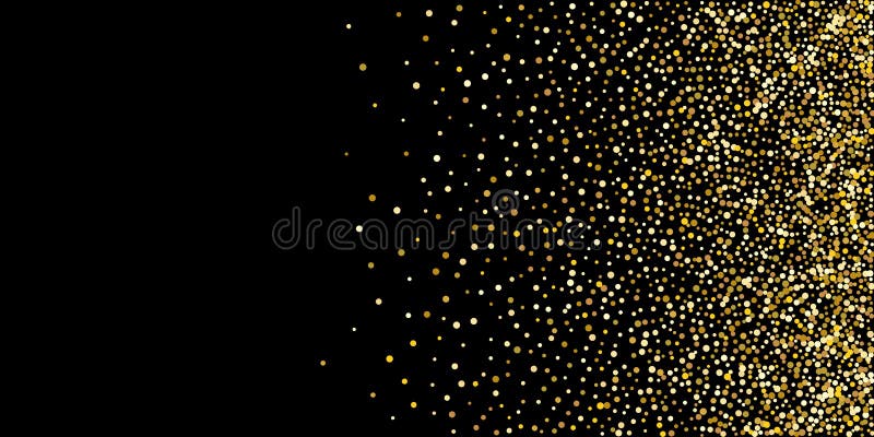 Золотой confetti яркого блеска бесплатная иллюстрация Золотой confetti яркого блеска бесплатная иллюстрация