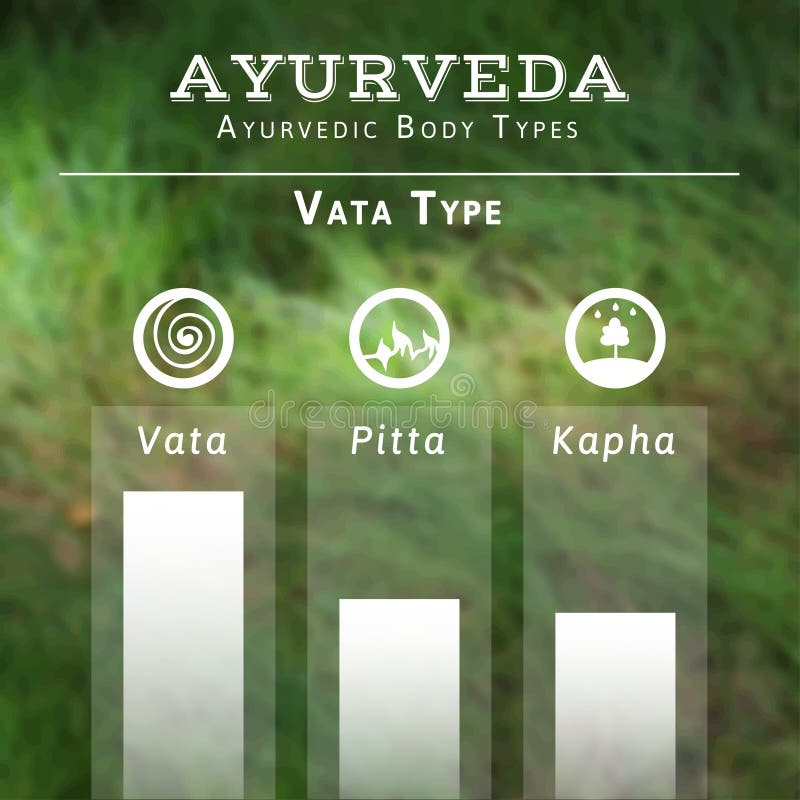 Иллюстрация вектора Ayurveda Типы телосложения Ayurvedic иллюстрация штока Иллюстрация вектора Ayurveda Типы телосложения Ayurvedic иллюстрация штока