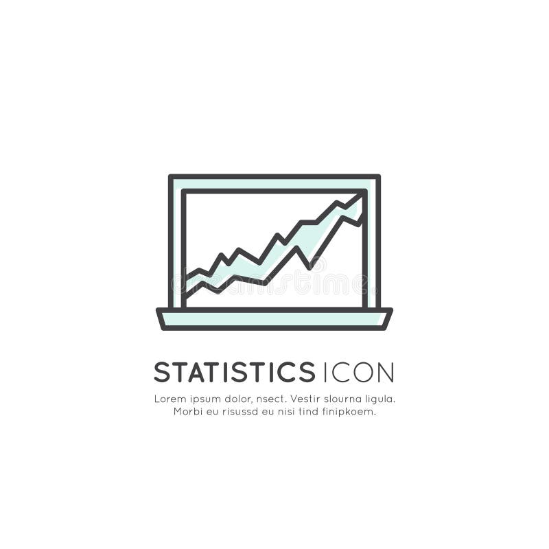 Иллюстрация статистик, Infographics, информации, графического контроля информации и управления, экрана компьтер-книжки иллюстрация штока Иллюстрация статистик, Infographics, информации, графического контроля информации и управления, экрана компьтер-книжки иллюстрация штока