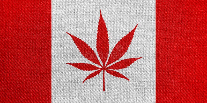 канадский флаг марихуана