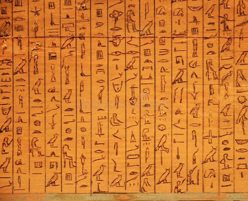Letras en egipto