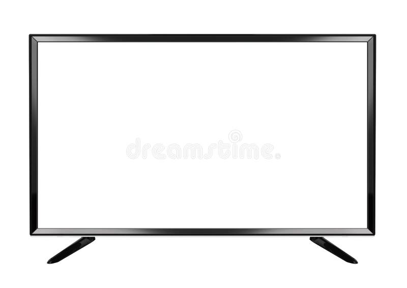 Изолированное ТВ OLED плоское умное на белой предпосылке стоковые фотографии rf Изолированное ТВ OLED плоское умное на белой предпосылке стоковые фотографии rf