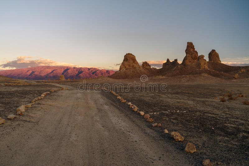 Изображение известных башенк Trona стоковые изображения rf Изображение известных башенк Trona стоковые изображения rf