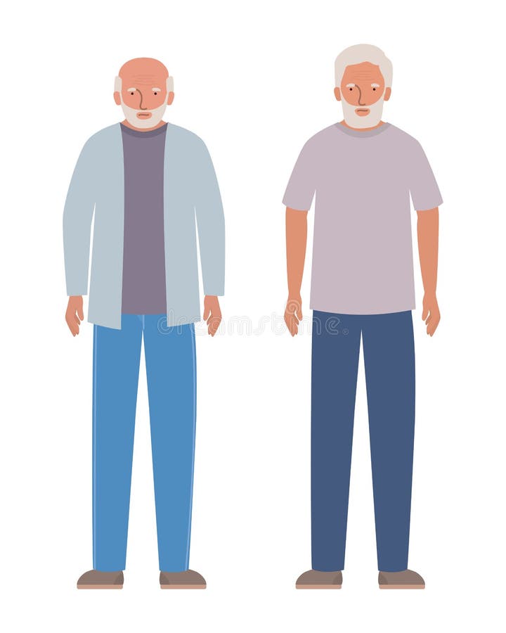 Grandfathers design, Elder old person grandparents family senior and people theme Vector illustration. Grandfathers design, Elder old person grandparents family senior and people theme Vector illustration