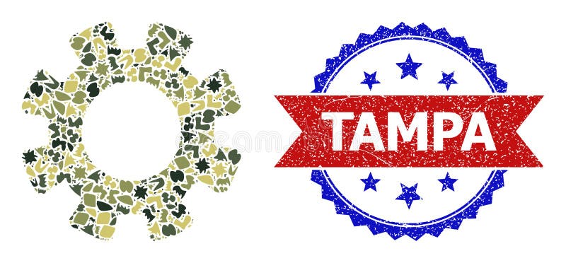 иконка камуфляжа мозаика и текстурированная печать биколора тампа бесплатная иллюстрация