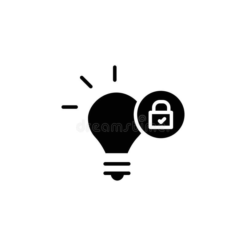 иконка патентной идеи в векторном формате бесплатная иллюстрация