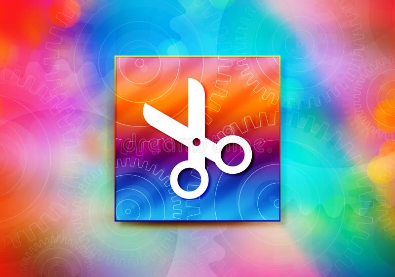 Иллюстрация дизайна bokeh предпосылки конспекта значка ножниц красочная иллюстрация вектора Иллюстрация дизайна bokeh предпосылки конспекта значка ножниц красочная иллюстрация вектора