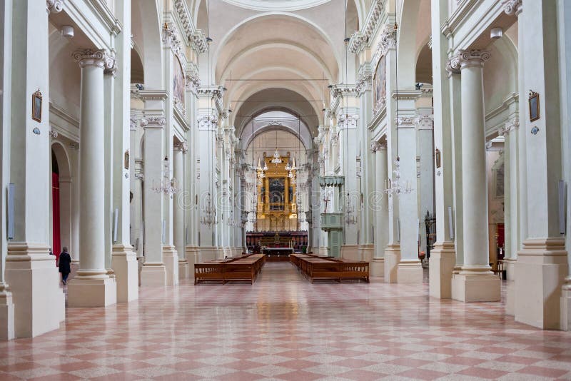 Interior of Basilica of San Domenico - one of the major churches, Bologna, Italy. Interior of Basilica of San Domenico - one of the major churches, Bologna, Italy