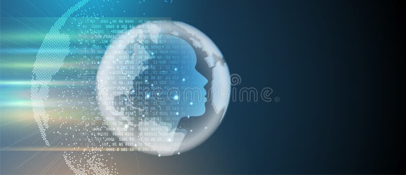 искусственный интеллект Предпосылка сети технологии Виртуальное conc бесплатная иллюстрация искусственный интеллект Предпосылка сети технологии Виртуальное conc бесплатная иллюстрация