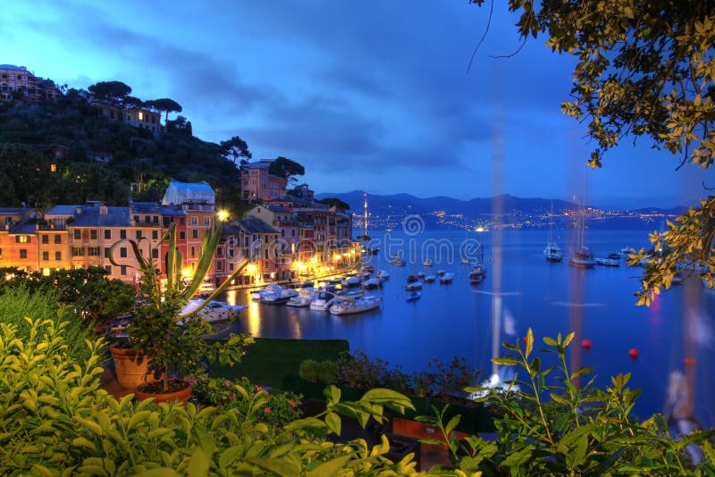 итальянское portofino riviera Италии стоковые изображения rf итальянское portofino riviera Италии стоковые изображения rf