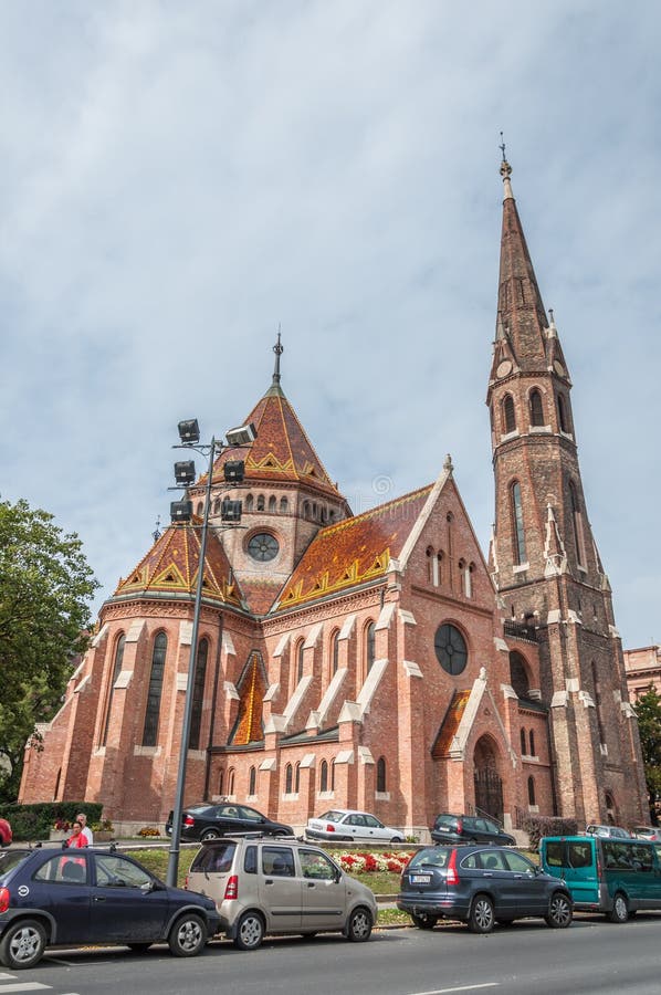 Кальвинистская церковь, Будапешт Редакционное Фото - изображение ...