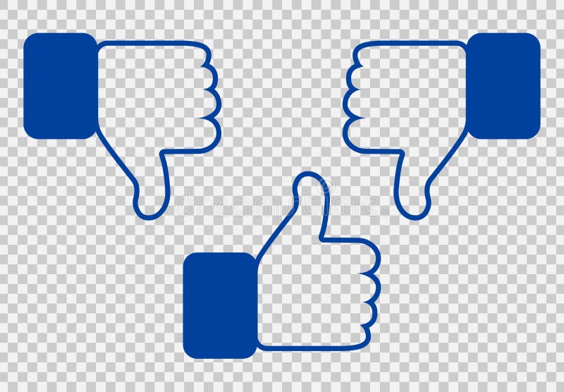 Like and Dislike Icon. Thumbs Up and Thumb Down, Hand or Finger Illustration on Transparent Background. Symbol of Positive and Negative. Rate Choice for Social Media, Web and Apps. Like and Dislike Icon. Thumbs Up and Thumb Down, Hand or Finger Illustration on Transparent Background. Symbol of Positive and Negative. Rate Choice for Social Media, Web and Apps.