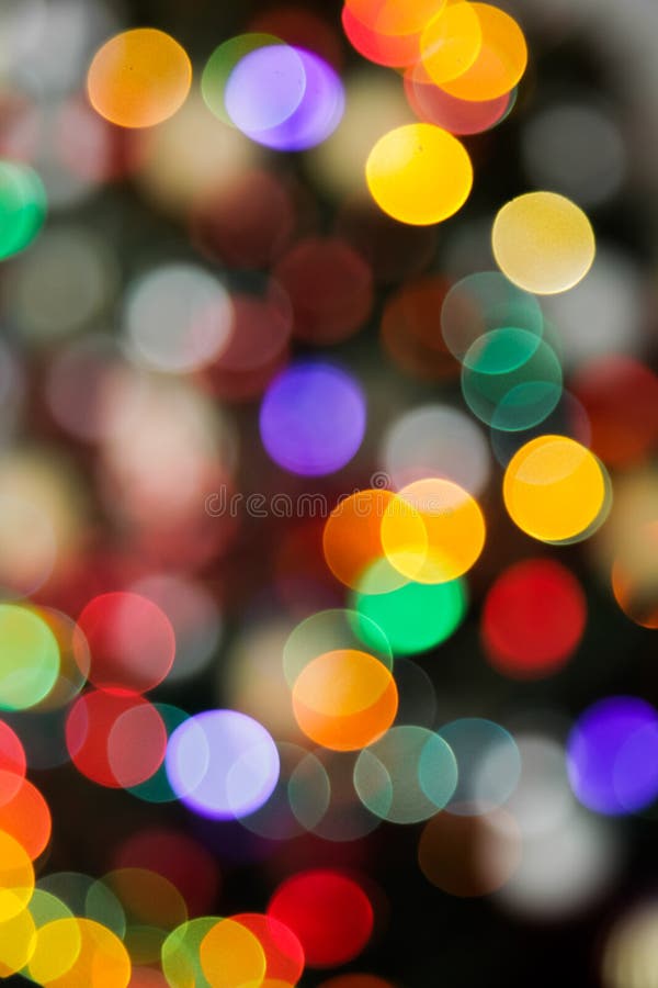 Как простой как красивый расплывчатый свет Xmas стоковое фото