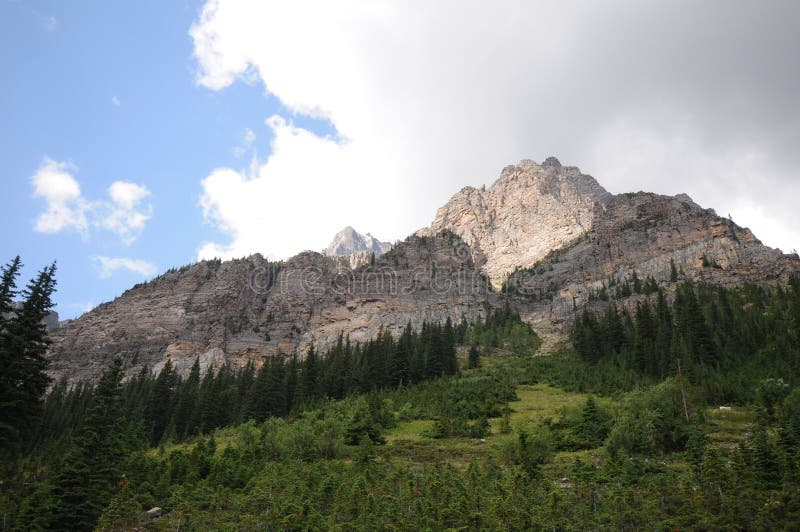 Канадский холм Rockies стоковые фотографии rf Канадский холм Rockies стоковые фотографии rf